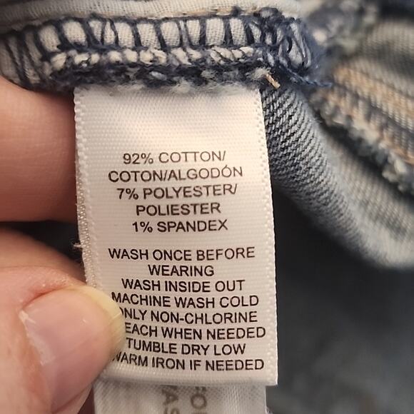 Ann Taylor LOFT  Medium Wash Lightly Distressed Jeans - Picture 8 of 8